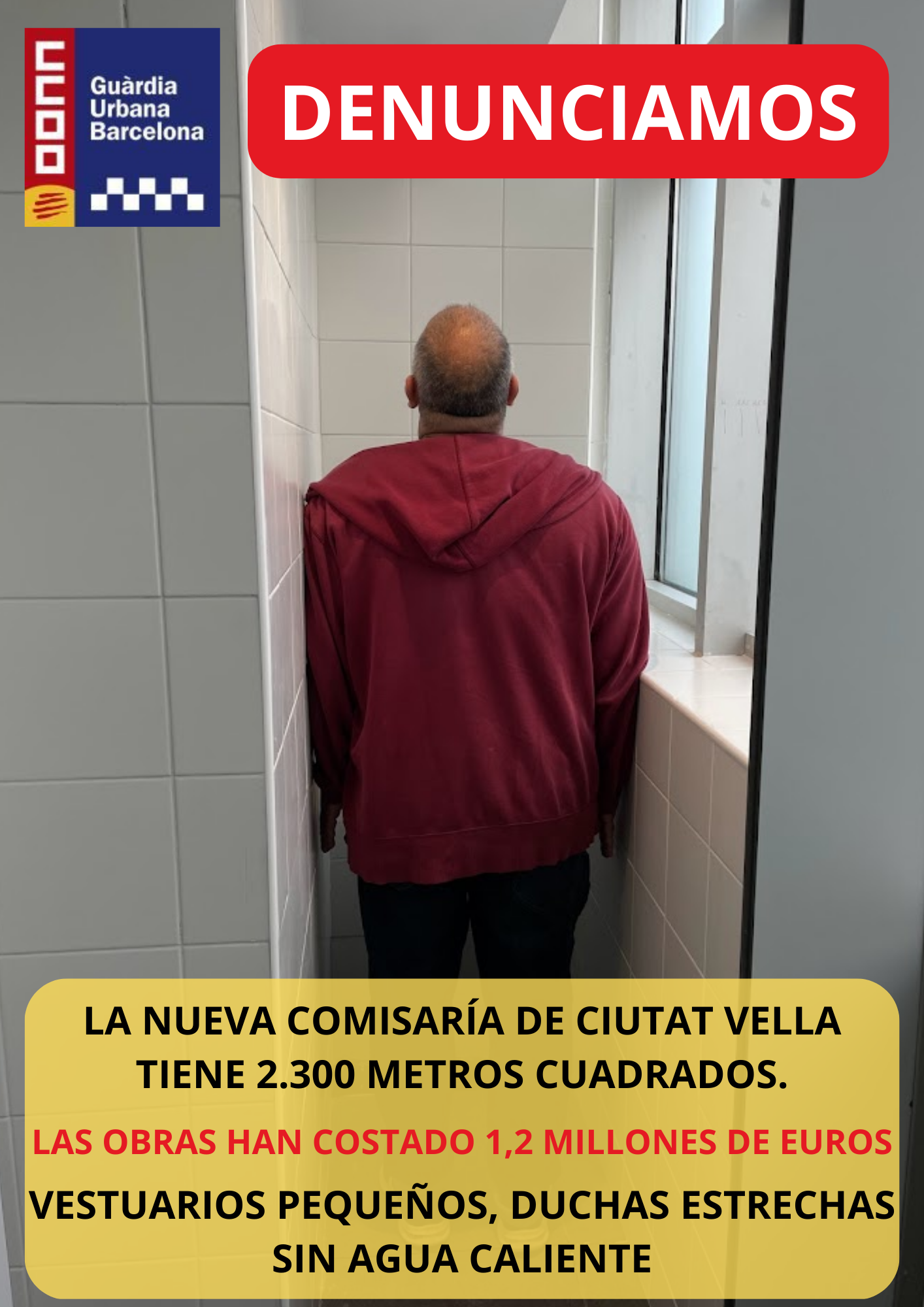 Deficiències en les instal·lacions de les comissaries de la Guàrdia Urbana de Barcelona